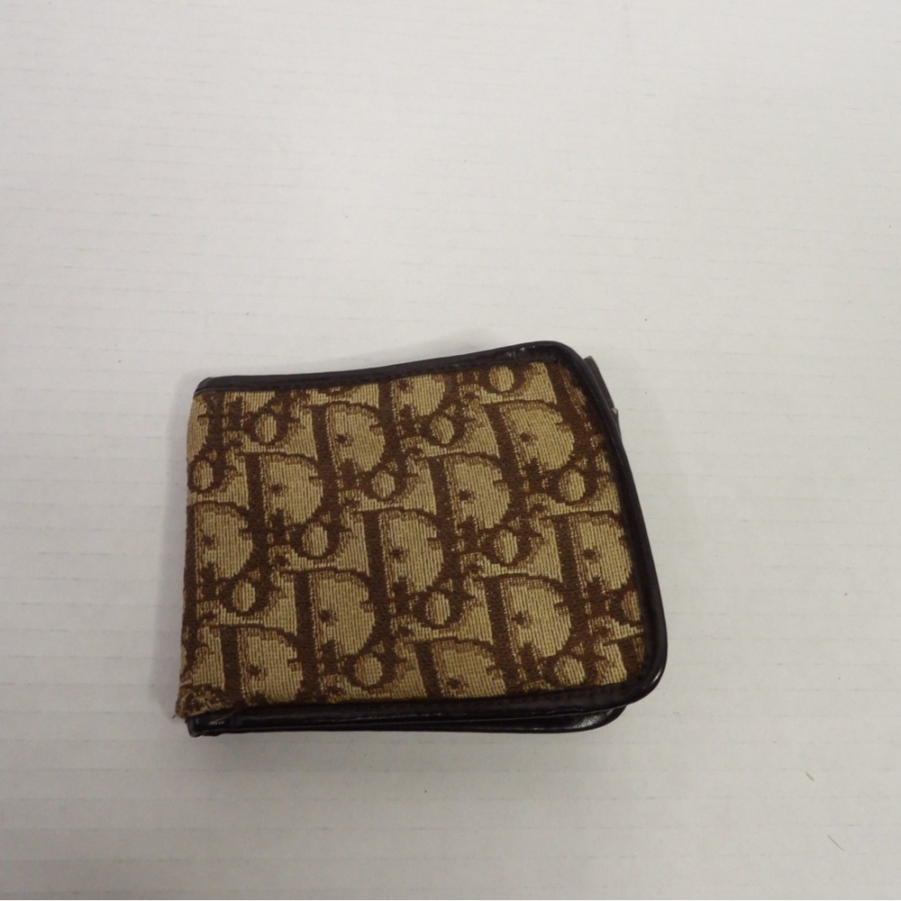 Dior Brown Monogram Wallet